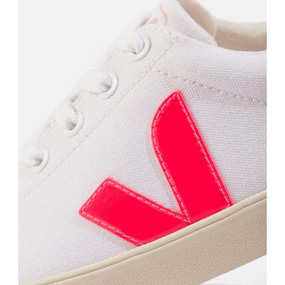 Veja ESPLAR SE CANVAS Sneakers Dames White/Pink | BE 608EBC